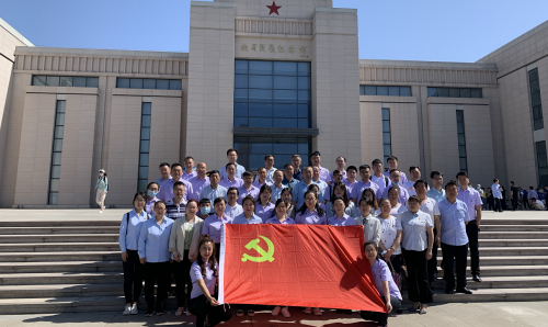 陕西国防工业技师学院赴扶眉战役纪念馆开展“缅怀革命先烈 传承红色基因”主题党日活动